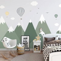 Thumbnail for Papier Peint Montagne Vert | Le Petit Intissé