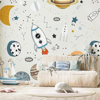 Thumbnail for Décoration Chambre Garçon Planète | Le Petit Intissé