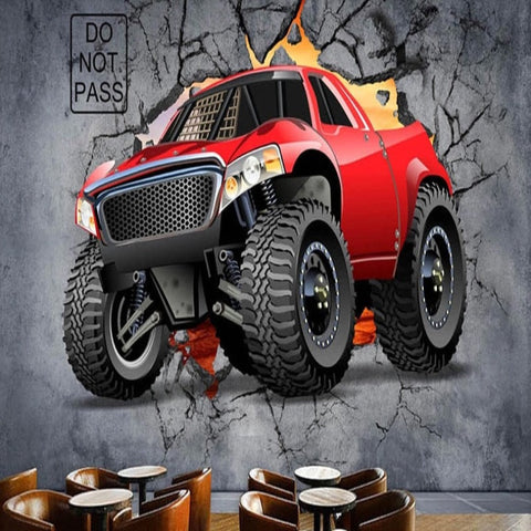 Tapisserie Monster Truck | Le Petit Intissé