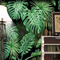 Thumbnail for Papier Peint Tropical Vert | Le Petit Intissé