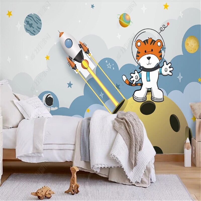 Astronaute Wallpaper | Le Petit Intissé