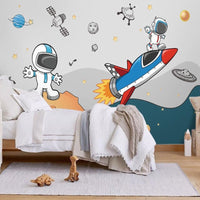 Thumbnail for Papier Peint Panoramique Astronaute | Le Petit Intissé