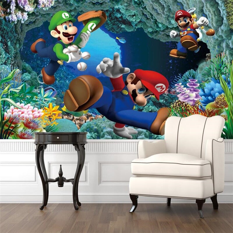 Papier Peint Super Mario | Le Petit Intissé