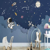 Thumbnail for Décoration Chambre Bébé Thème Espace | Le Petit Intissé
