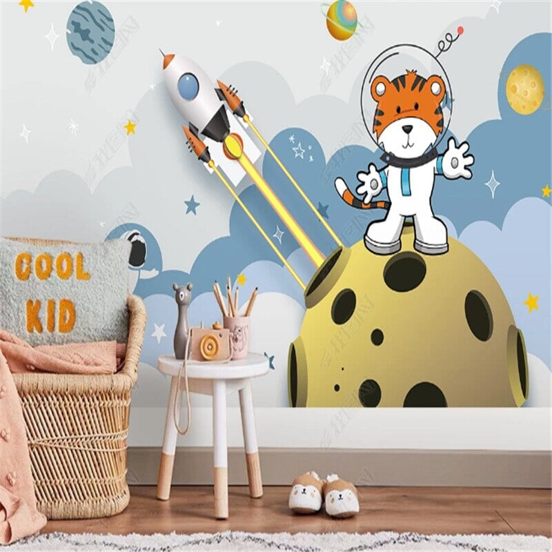 Astronaute Wallpaper | Le Petit Intissé