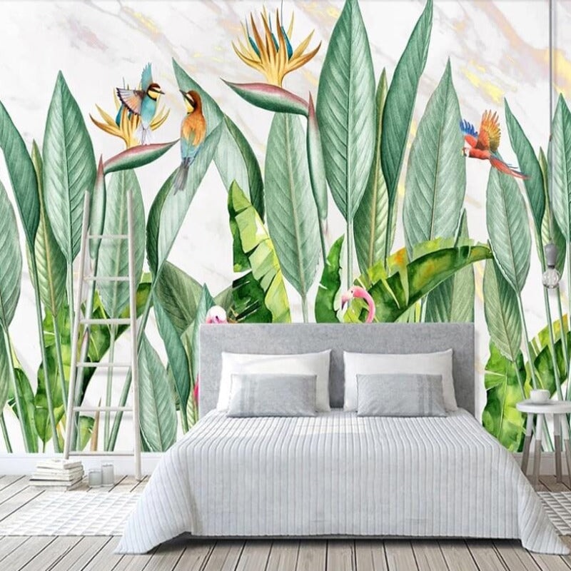 Papier Peint Oiseaux du Paradis | Le Petit Intissé
