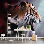 Papier Peint Panoramique Tigre | Le Petit Intissé