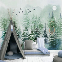 Thumbnail for Papier Peint Forêt Sapin | Le Petit Intissé