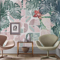 Thumbnail for Chambre avec Papier Peint Tropical | Le Petit Intissé