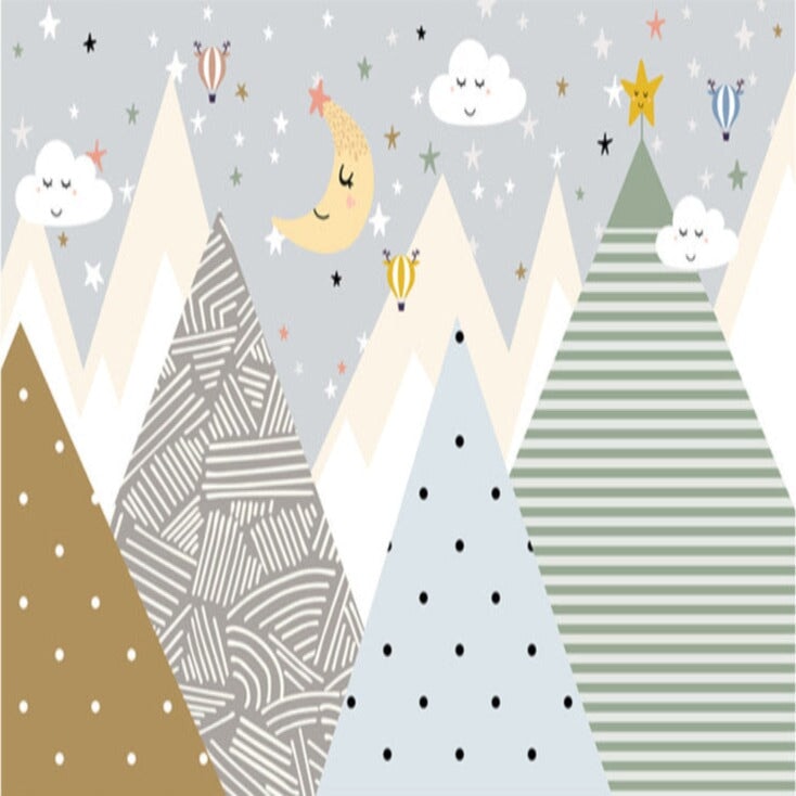 Décoration Chambre Thème Montagne | Le Petit Intissé