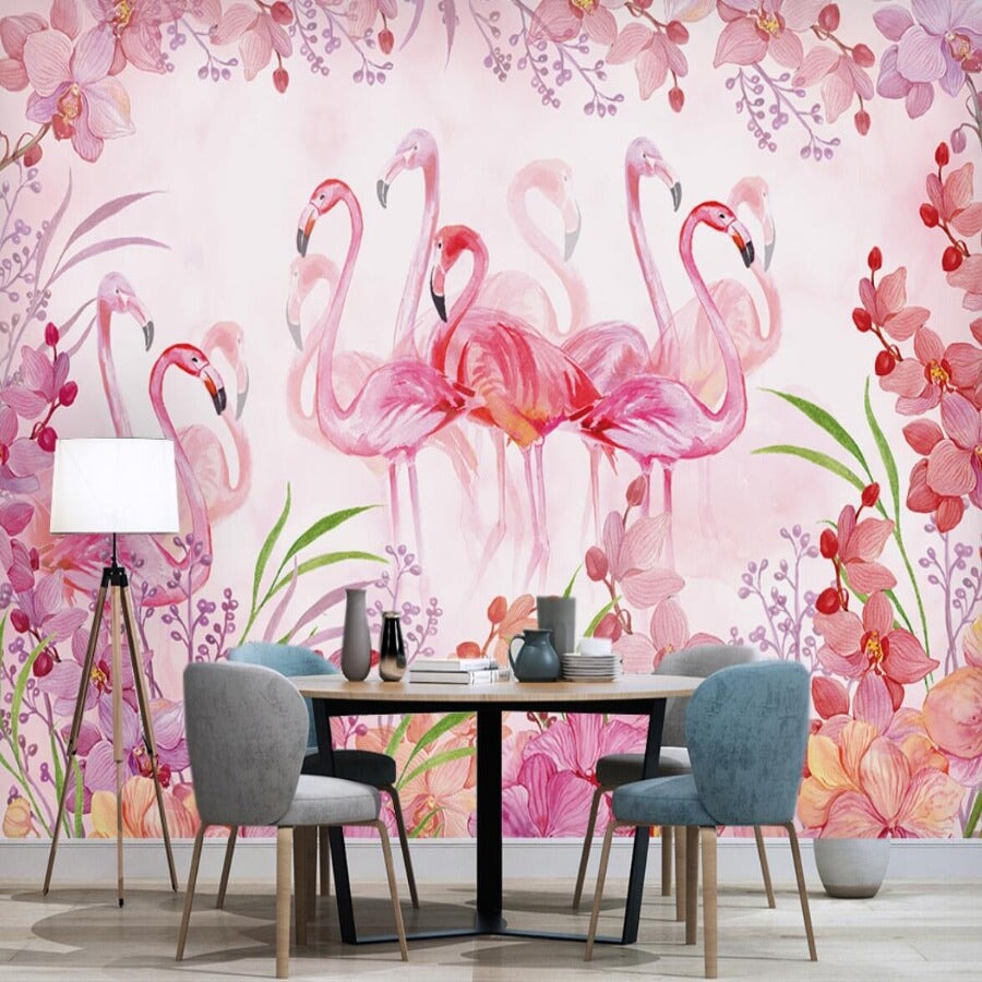 Flamant Rose Fleur | Le Petit Intissé