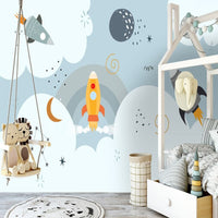 Thumbnail for Chambre Bébé Nuage Bleu | Le Petit Intissé