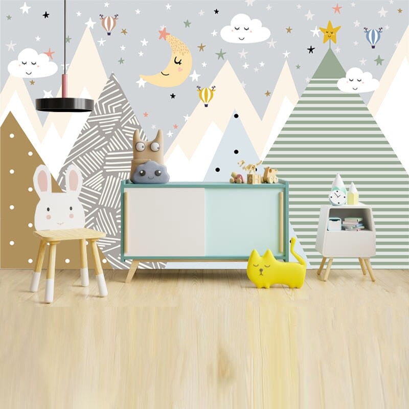 Décoration Chambre Thème Montagne | Le Petit Intissé