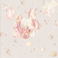 Thumbnail for Papier Peint Licorne <br/> Sur Nid de Fleur