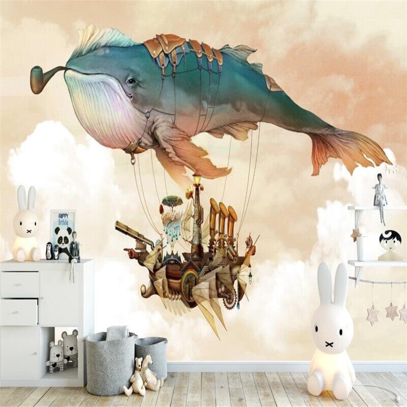 Poster Papier Peint Steam punk | Le Petit Intissé