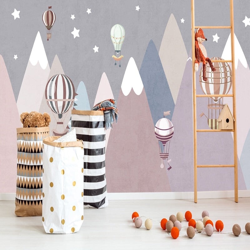 Montagne Chambre Fille | Le Petit Intissé