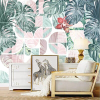 Thumbnail for Chambre avec Papier Peint Tropical | Le Petit Intissé