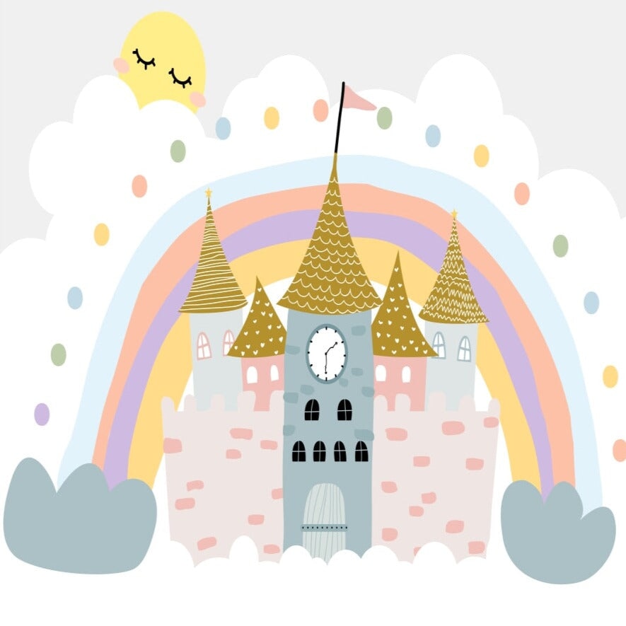 Papier Peint Princesse <br/> Forteresse Enchantée