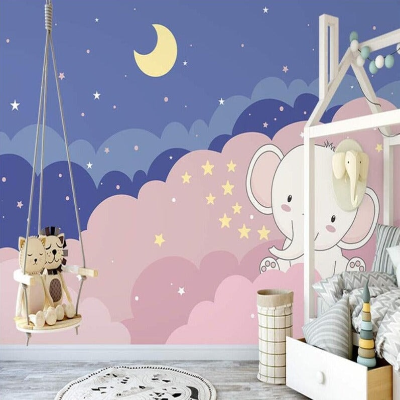 Poster Papier Peint Eléphant | Le Petit Intissé