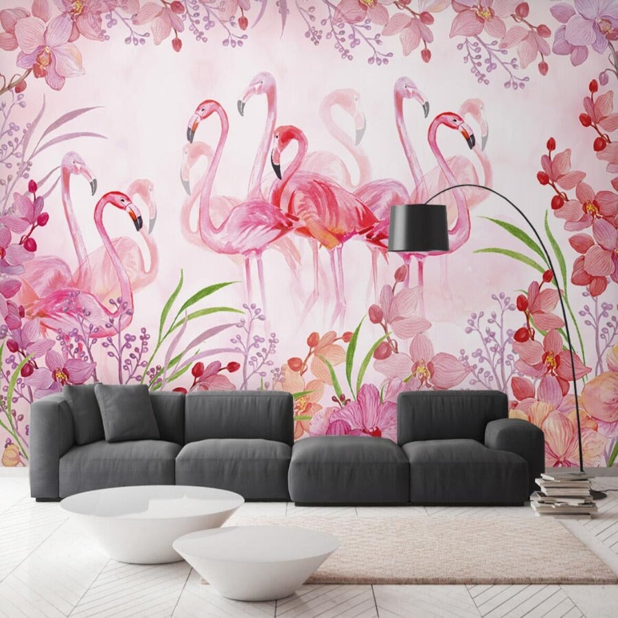 Flamant Rose Fleur | Le Petit Intissé