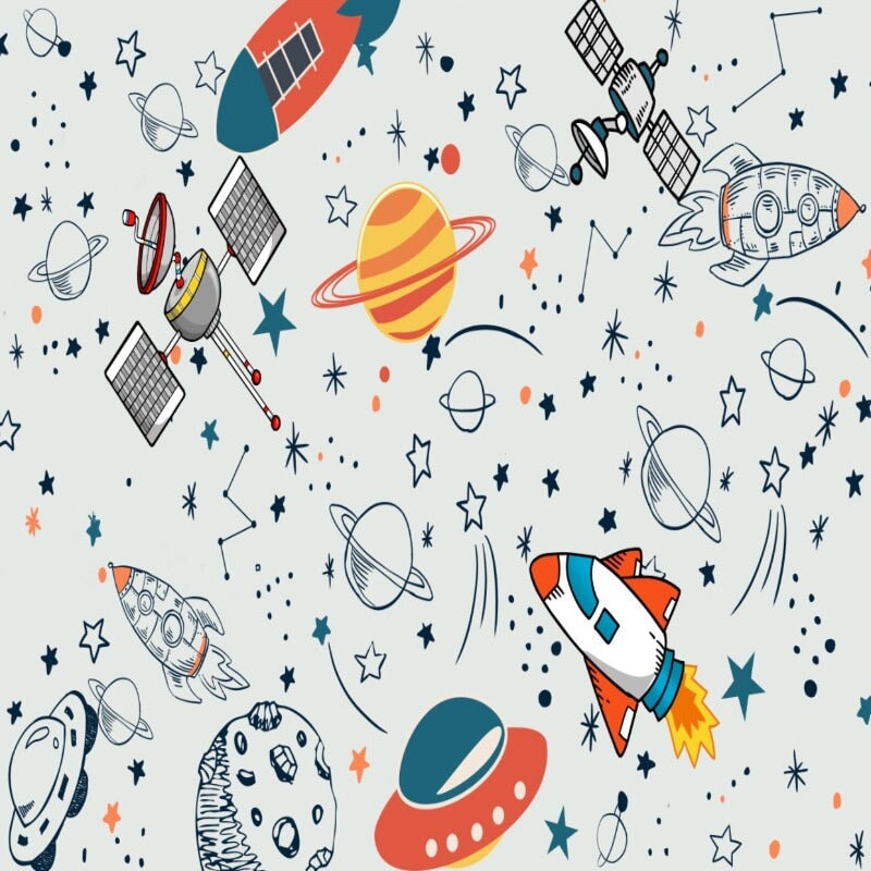 Papier Peint Espace <br/> Aventure Elargie