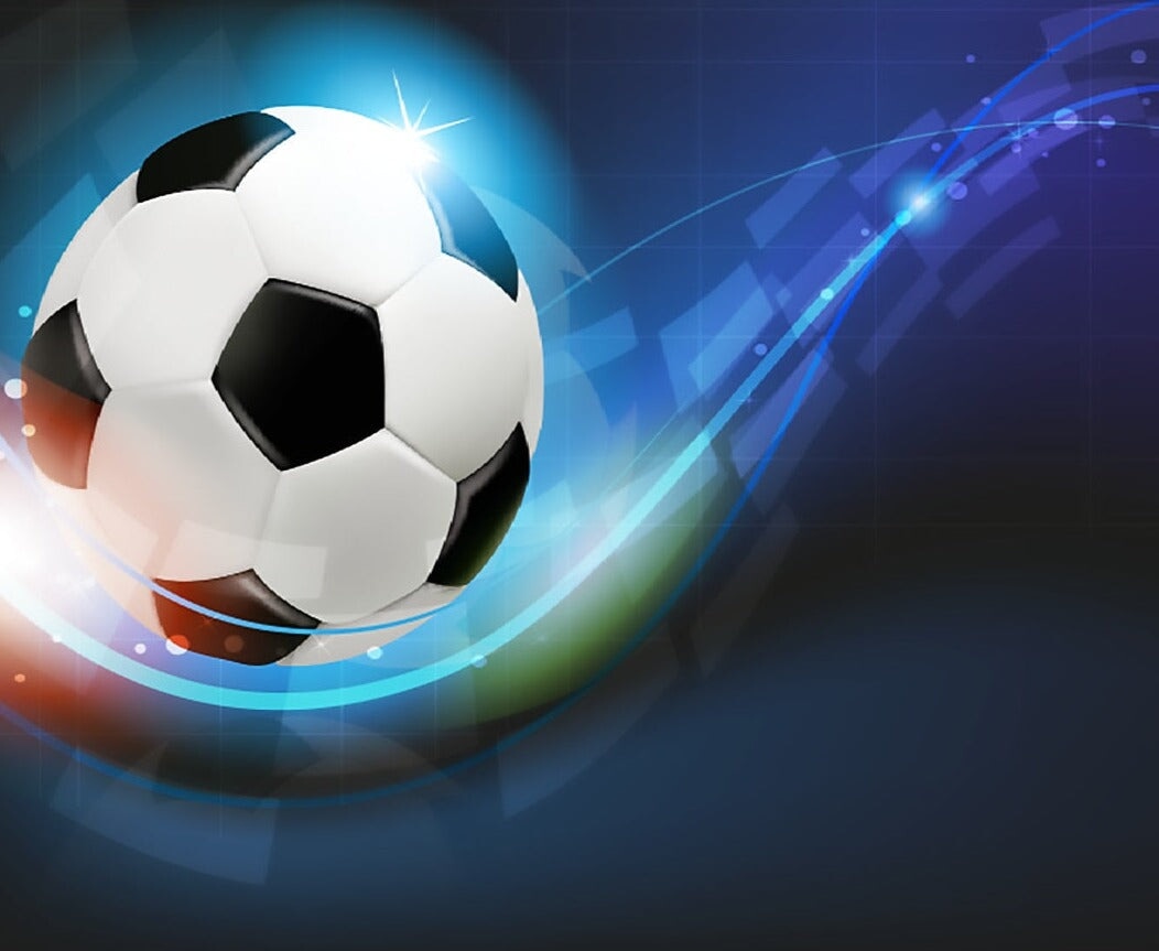 Papier Peint Foot <br/> Brillance Murale