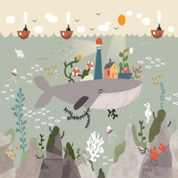 Thumbnail for Papier Peint Monde Sous-Marin | Le Petit Intissé