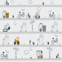 Thumbnail for Papier Peint Garçon Classique <br/> Motif Tracteur