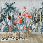 Décoration Murale Flamant Rose | Le Petit Intissé