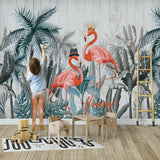 Décoration Murale Flamant Rose | Le Petit Intissé