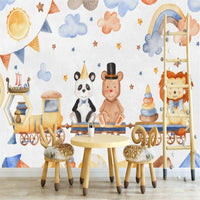 Thumbnail for Papier Peint Train | Le Petit Intissé