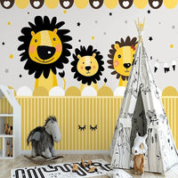 Thumbnail for Papier Peint Lion Chambre Bébé | Le Petit Intissé