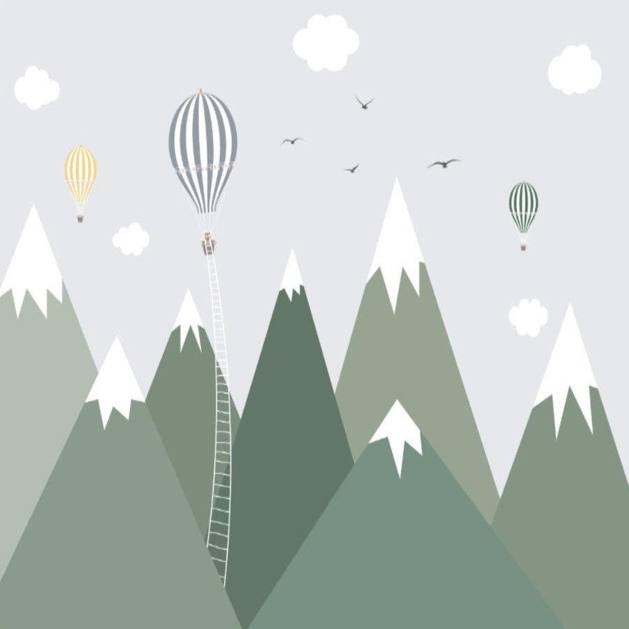 Papier Peint Garçon Classique <br/> Voyage dans le Vert