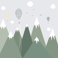 Thumbnail for Papier Peint Garçon Classique <br/> Voyage dans le Vert