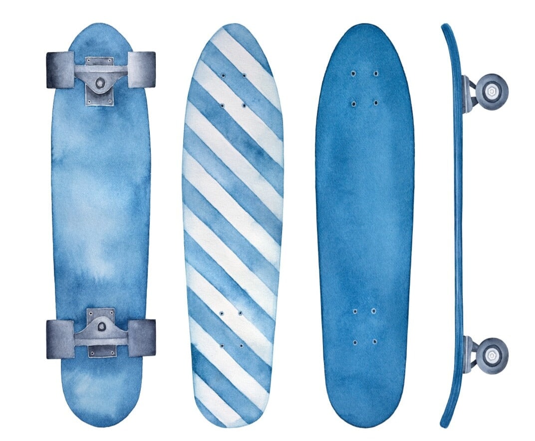 Papier Peint Ado Classique <br/> Panoramique Skate