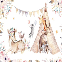 Thumbnail for Papier Peint Animaux <br/> Forêt et Tipi