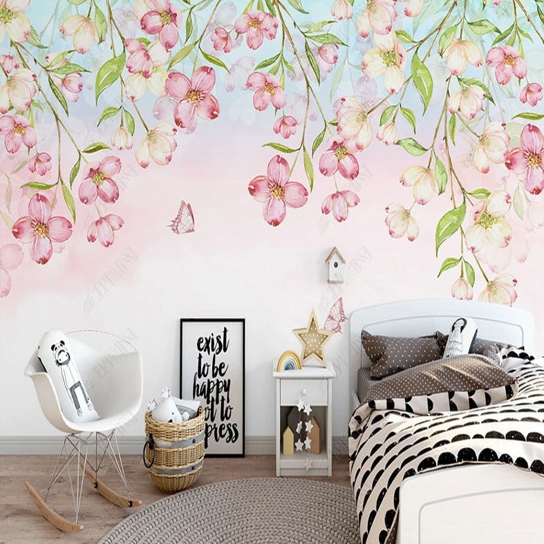 Tapisserie Murale Fleurie | Le Petit Intissé