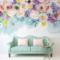 Thumbnail for Papier Peint Fleur <br/> Nature Colorée