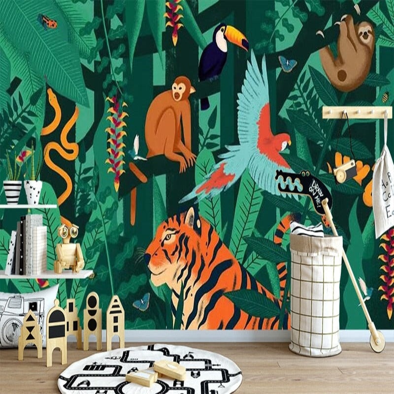 Déco Tropical Chambre Bébé | Le Petit Intissé