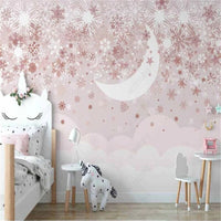 Thumbnail for Papier Peint Etoile Rose | Le Petit Intissé