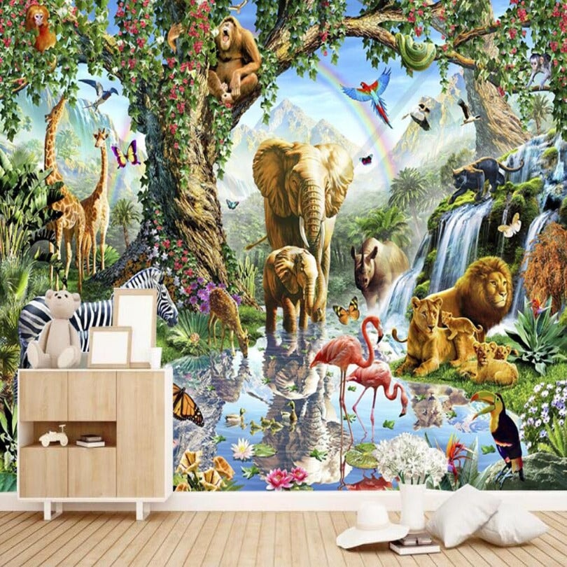 Papier Peint Animaux 3D | Le Petit Intissé