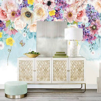 Thumbnail for Papier Peint Fleuri Coloré | Le Petit Intissé