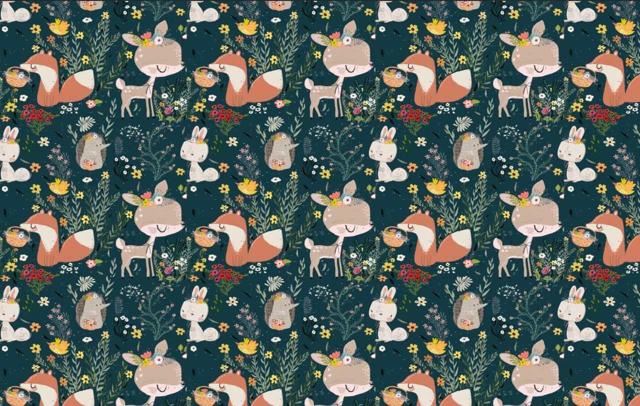 Papier Peint Animaux <br/> Chambre Motif Mignon