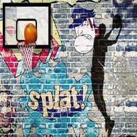 Thumbnail for Papier Peint Basket <br/> Graffiti Art