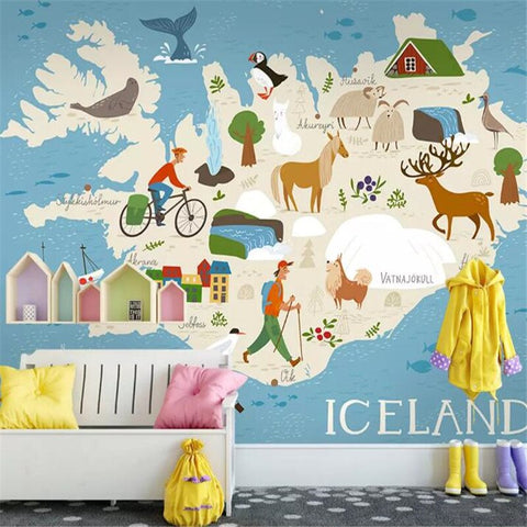 Papier Peint Islande | Le Petit Intissé