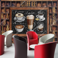 Thumbnail for Papier Peint Coin Café | Le Petit Intissé