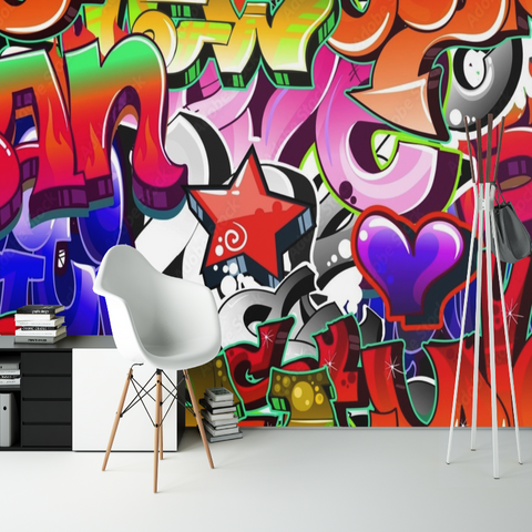Graffiti Chambre Ado Fille | Le Petit Intissé