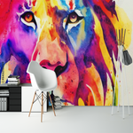 Tapisserie Murale Lion | Le Petit Intissé