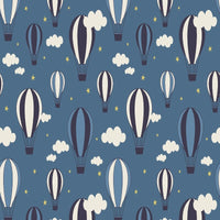 Thumbnail for Décoration Chambre Bébé Garçon Montgolfière | Le Petit Intissé