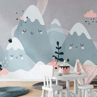 Thumbnail for Papier Peint Mural Montagne | Le Petit Intissé
